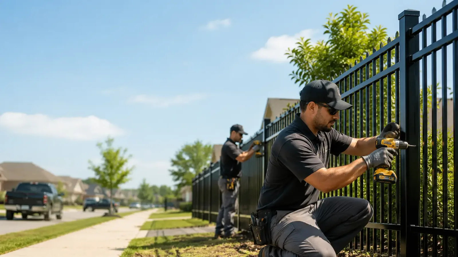 Metal Fence Installation in Livermore, IA